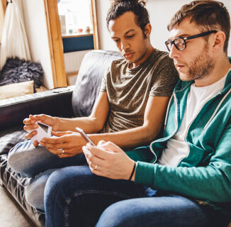 Gays Off The Grid: Why This Couple Got Rid of Their Cell Phones