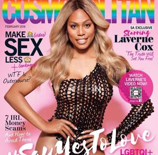 Laverne Cox Is the First Trans Woman on ‘Cosmopolitan’ Cover