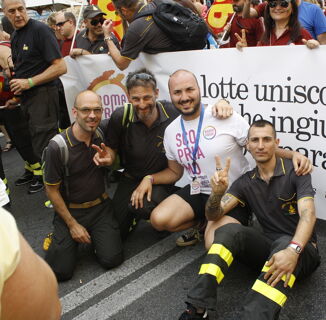 Italian Firefighter Could Lose Job After Marching in Pride Parade