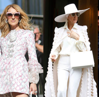 Let’s Talk About Celine Dion’s Wardrobe Slaying Us Within an Inch of Our Lives