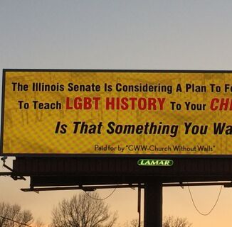Billboard Warns Illinois Lawmakers Are ‘Forcing’ Schools to Teach LGBTQ History