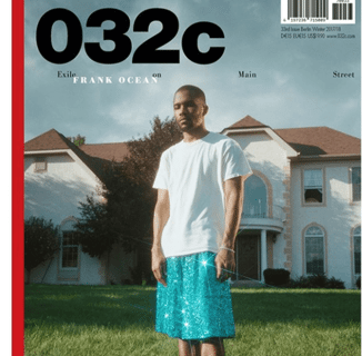 Stop What You’re Doing And Check Out Frank Ocean’s New Magazine Cover