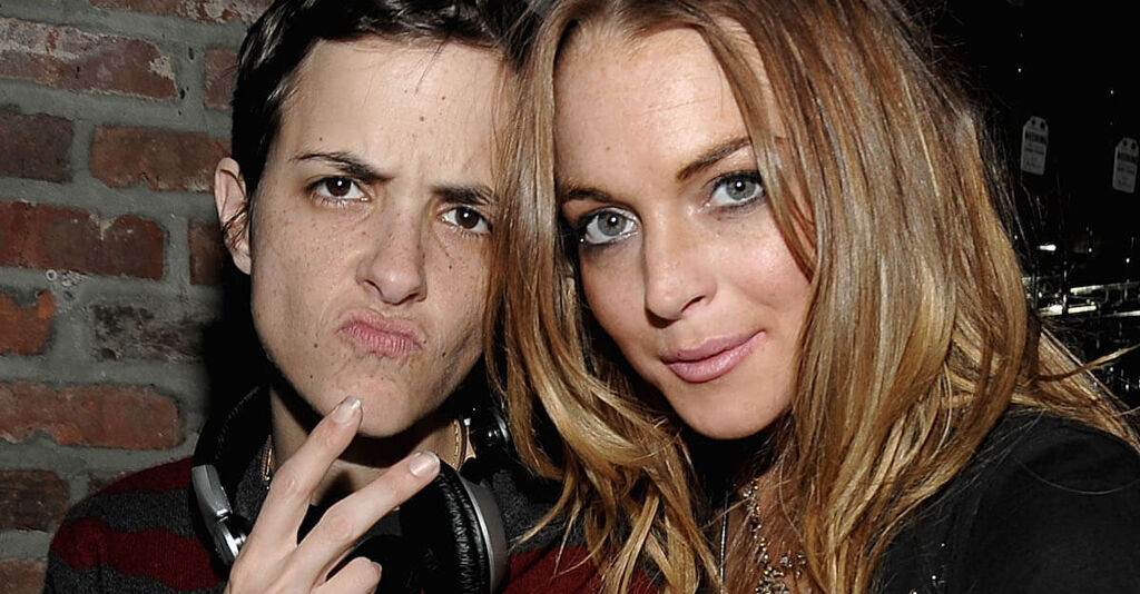 Lindsay Lohan continues to erase her queer relationship with Samantha ...