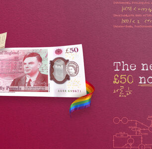 Gay, Groundbreaking Scientist Alan Turing is Honored on the New £50 Note