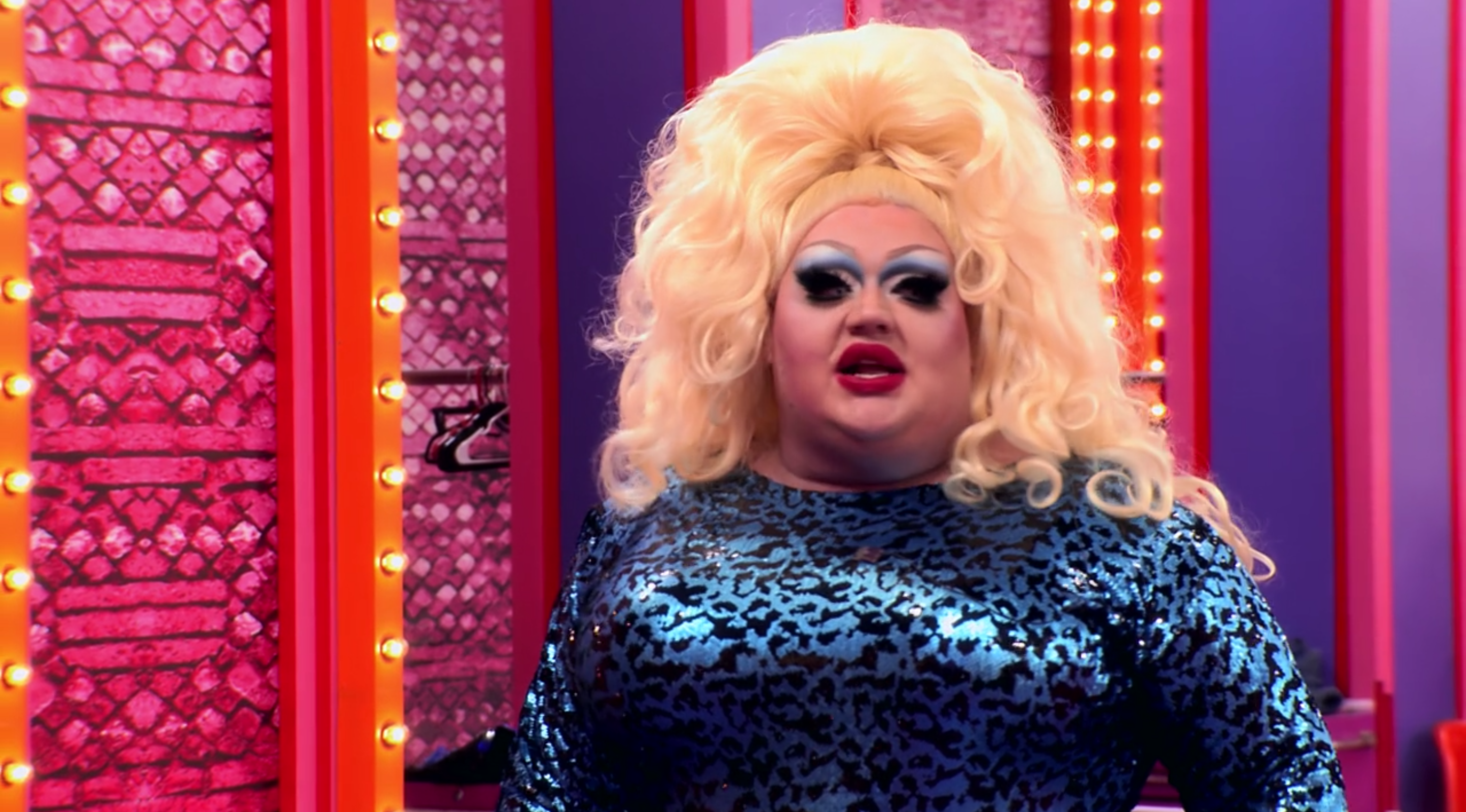 Eureka with a new wig on.