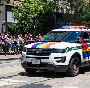 Ok What’s Up with Those Rainbow Cop Cars?