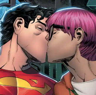 DC’s Superman Comes Out With a Kiss