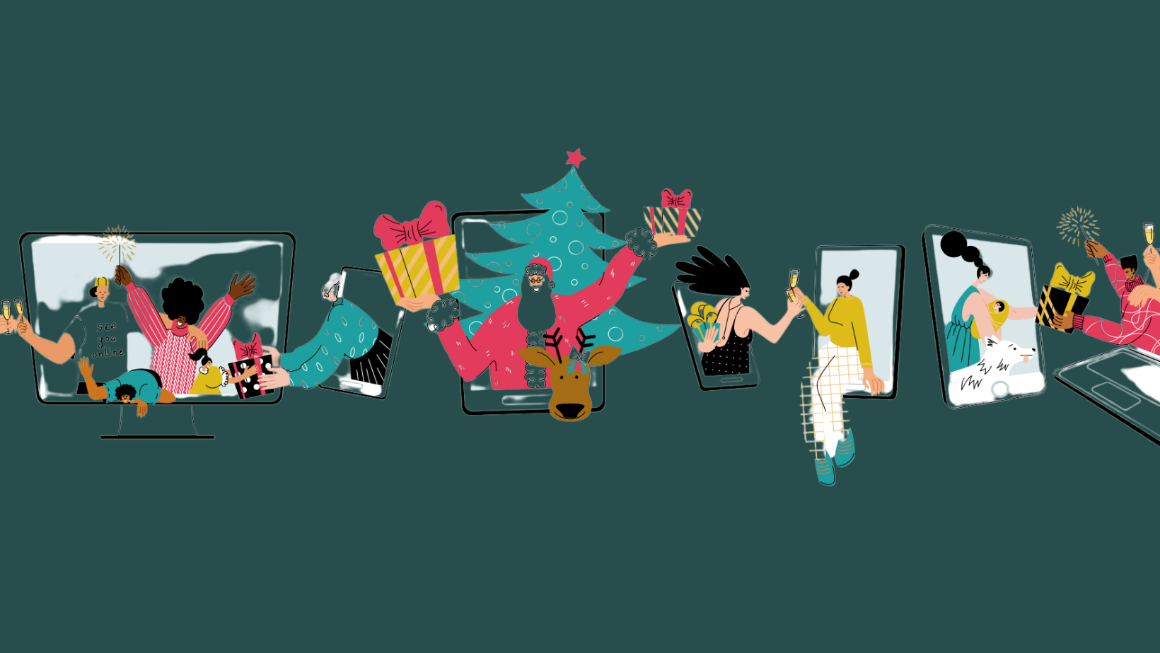 Remote Party Ideas for Staying Sane with Queer Friends This Holiday