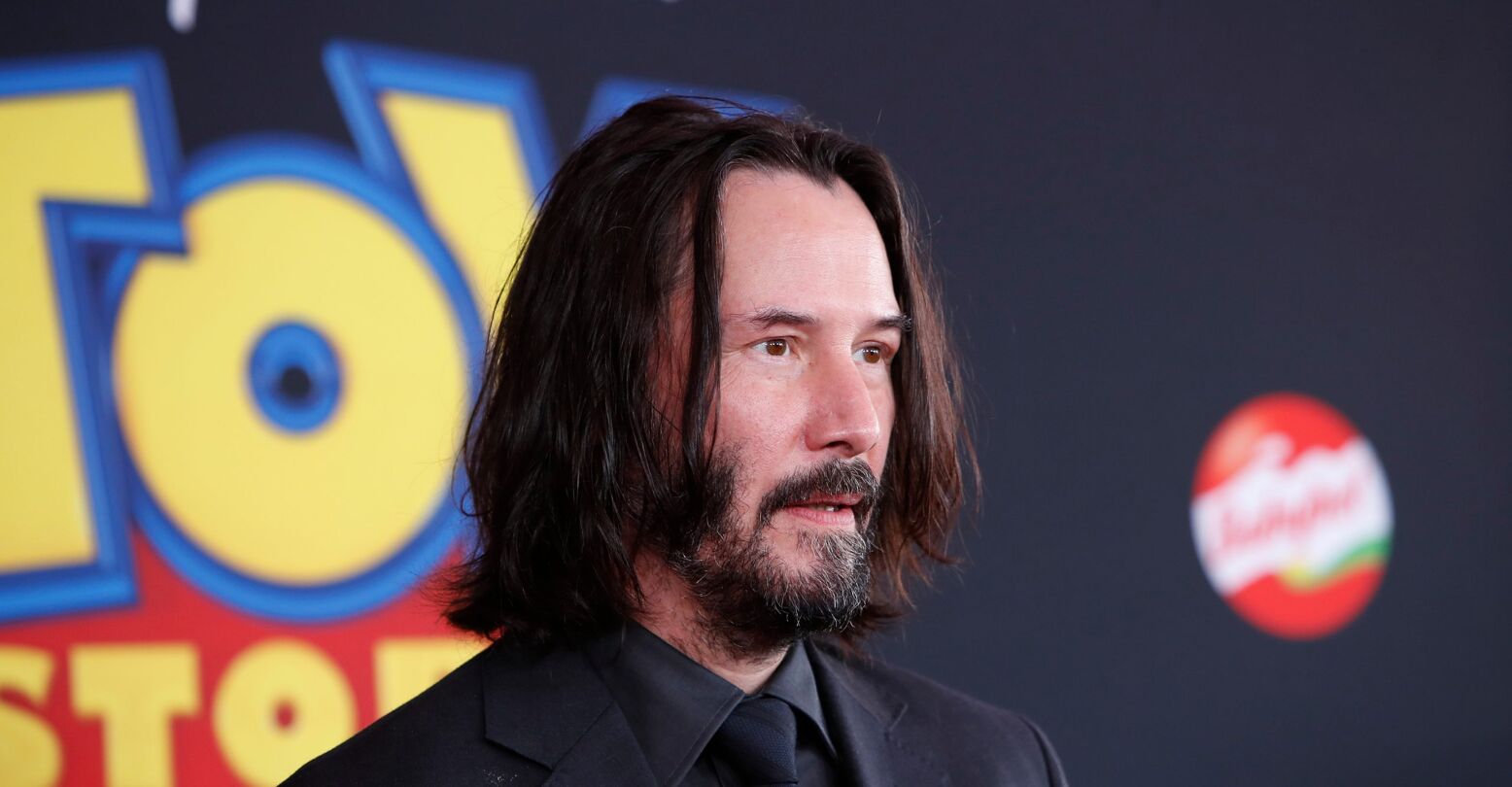 Keanu Reeves at the &quot;Toy Story 4&quot; Premiere at the El Capitan Theater on June 11, 2019 in Los Angeles, CA
