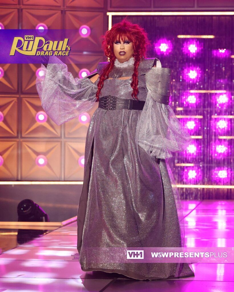 DeJa's Holy Couture look.