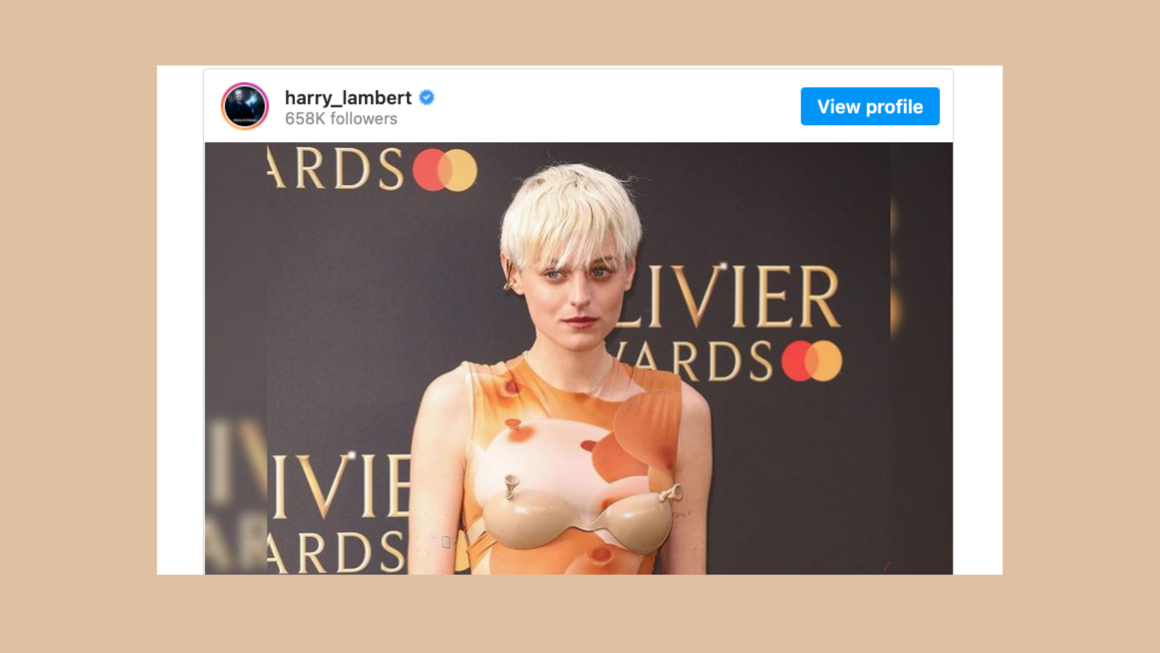 Everyone is Obsessed with Emma Corrin’s Campy “Balloon Bra”