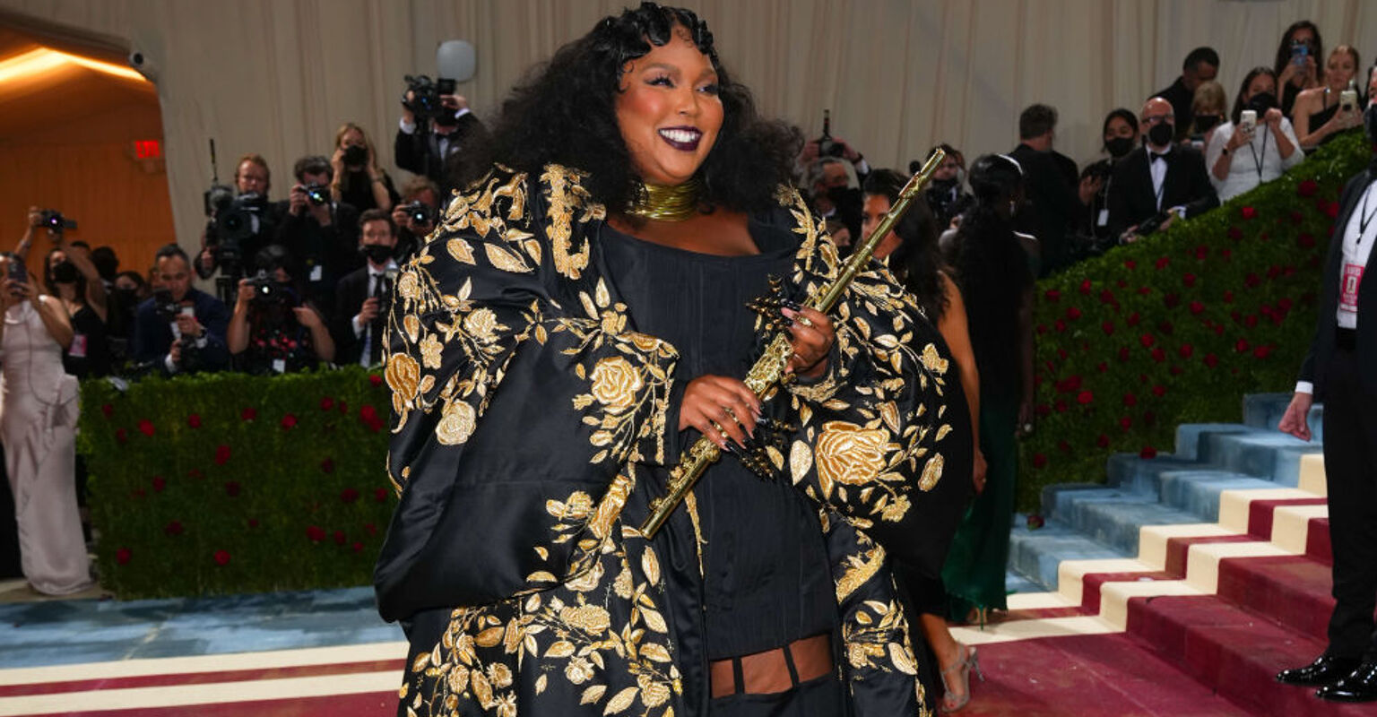Lizzo Flute Met Gala 2025