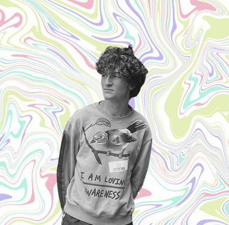 Zander Moricz is Standing Up for LGBTQ+ Rights (and Curls)
