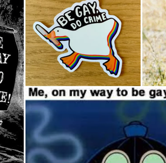 The Short But Fascinating History of “Be Gay, Do Crimes”