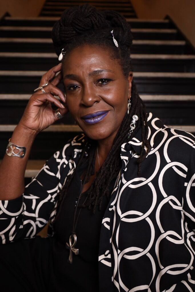British actress Sharon D Clarke at the Hudson Theatre in New York City