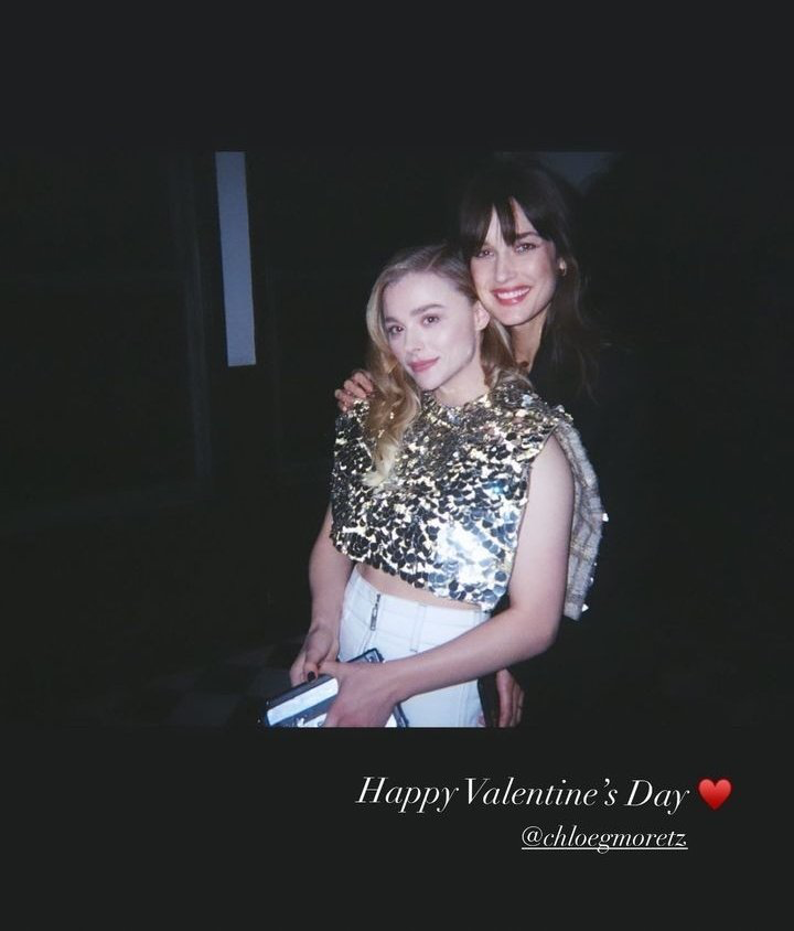 Chloe Grace Moretz and girlfriend Kate Harrison attend the 2023 US