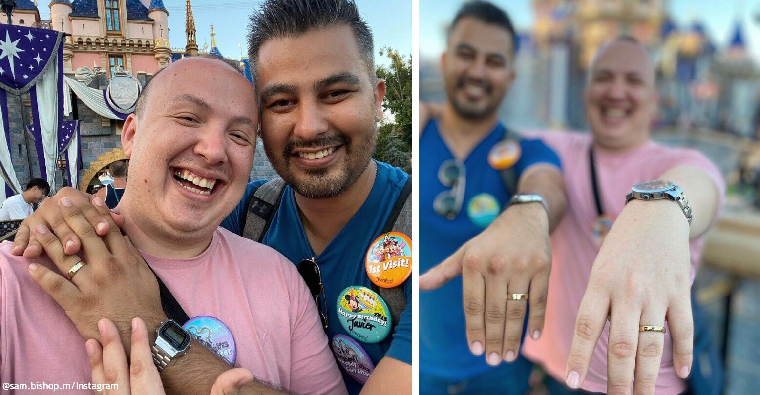 This gay double proposal at Disneyland is melting the internet’s heart