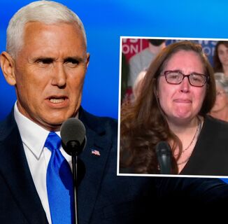 Mike Pence’s anti-trans stance blasted as “appalling” by tearful voter at town hall meeting