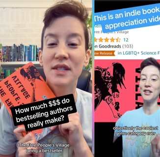 This nonbinary author got real about how much money their bestselling book made