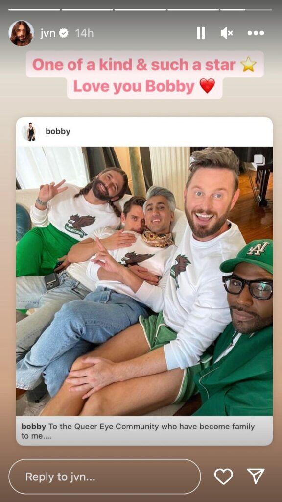 Jonathan Van Ness instagram stories