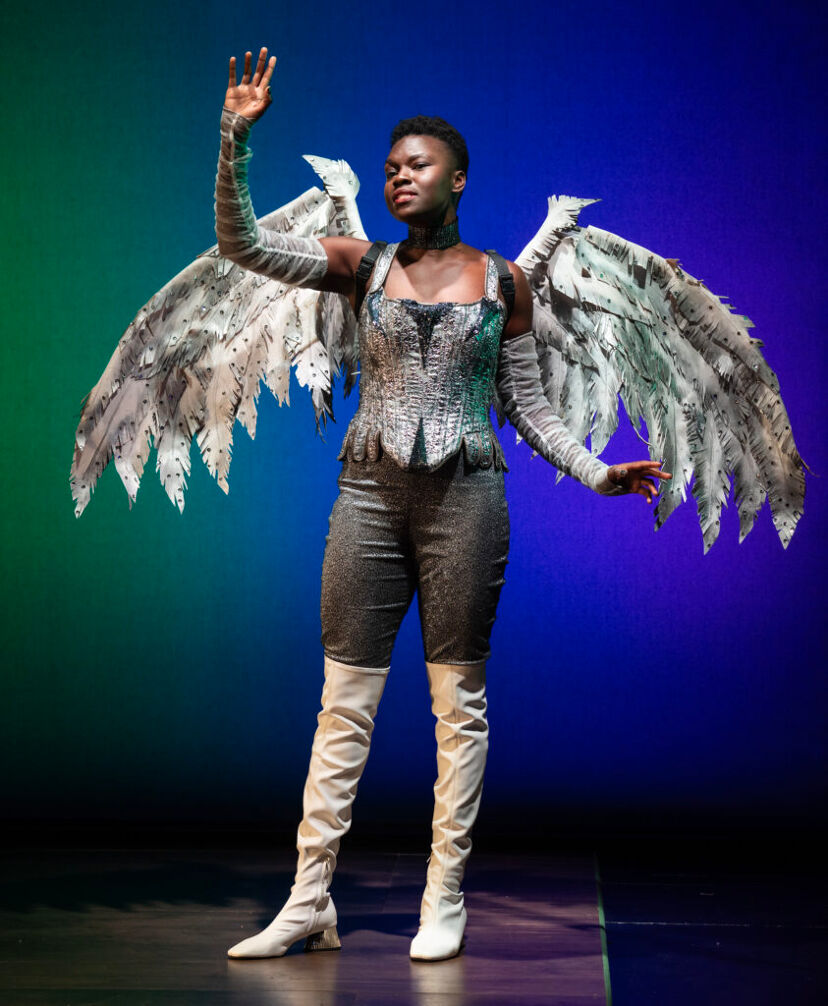 Shaunette Renee Wilson as The Angel in "Merry Me.'