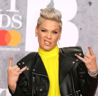 Pink is giving Ron DeSantis the middle finger at her Florida tour stops