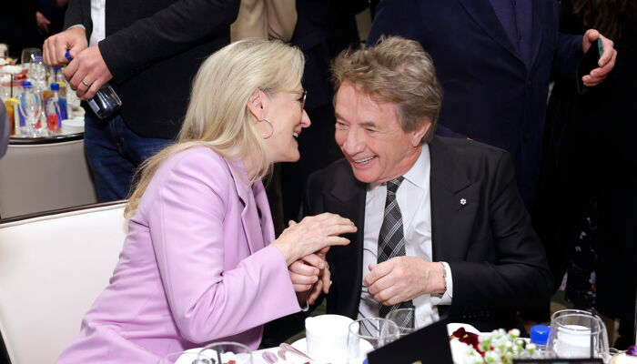 Meryl Streep and Martin Short might be dating and the gays are losing it