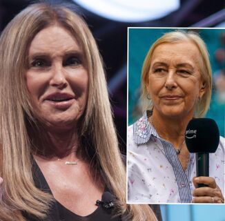 Caitlyn Jenner and Martina Navratilova get into online spat… and this one’s personal