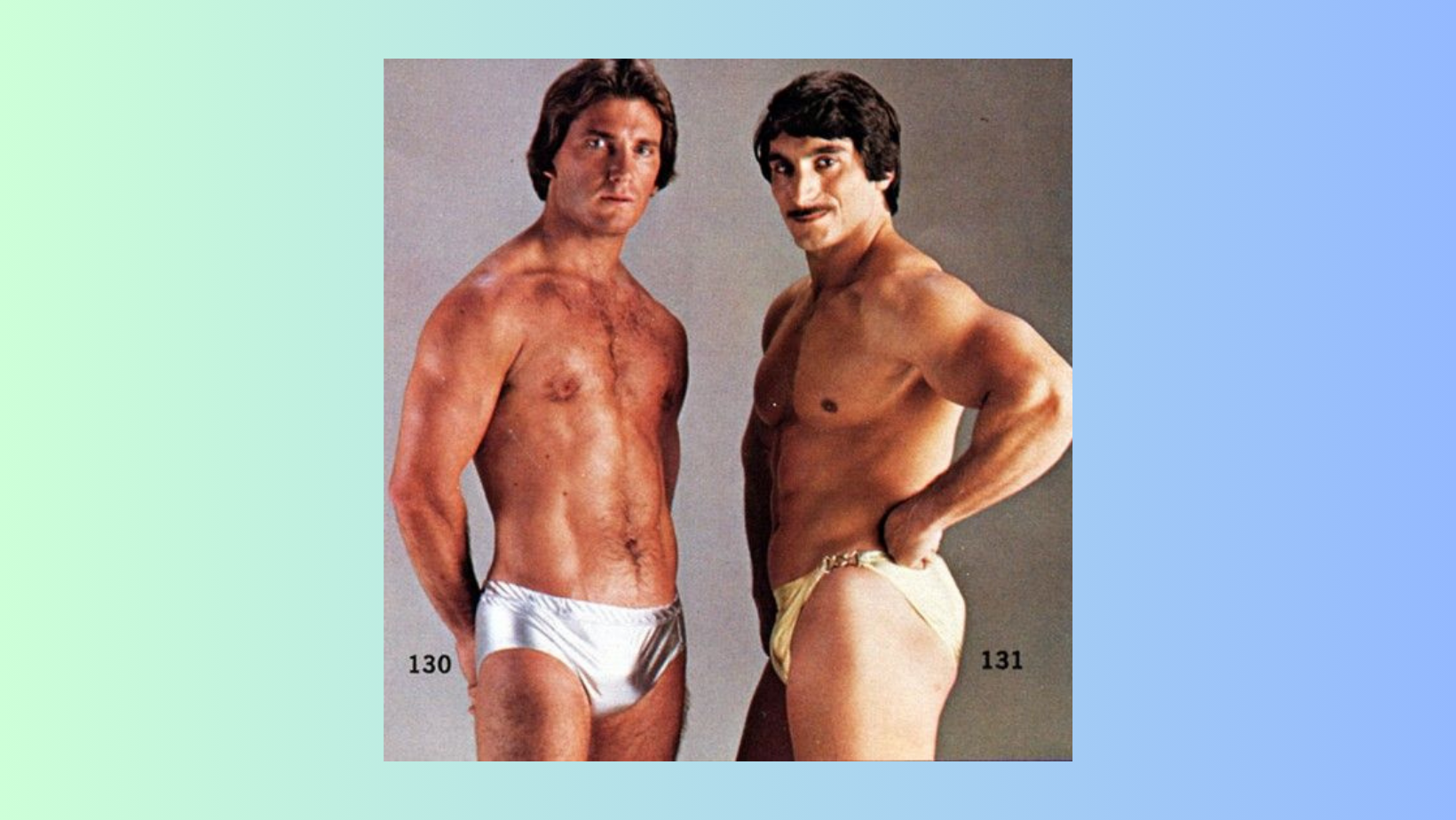 These vintage menswear ads are campy, sexy, and utterly insane