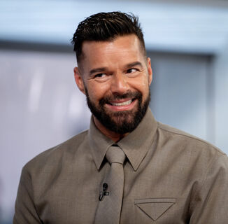 Ricky Martin got too excited at Madonna’s concert and it definitely showed