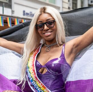 Meet the asexual icon who just led London’s Pride parade